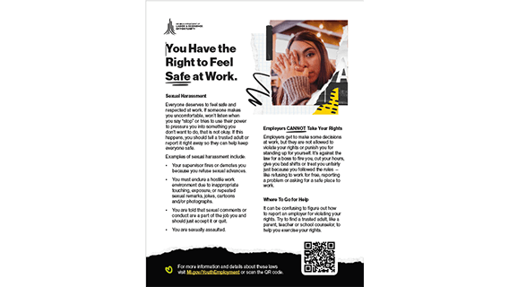 Stay Safe flyer thumbnail