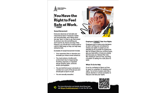 Stay Safe flyer thumbnail