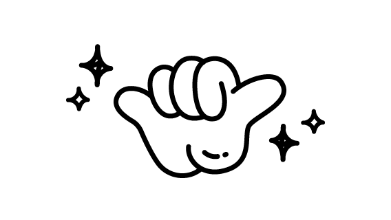 Hand sign representing congratulations 
