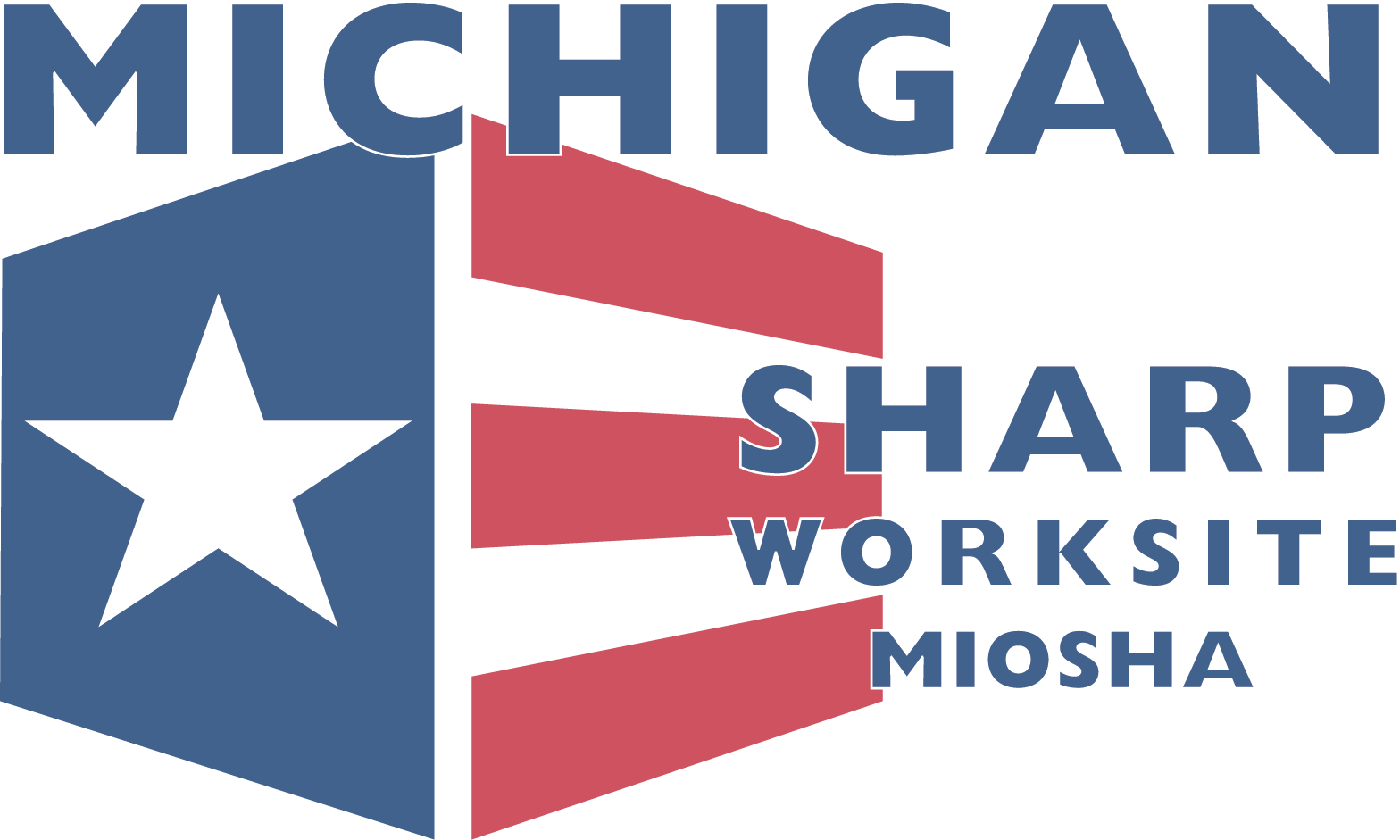 MIOSHA SHARP Logo in color