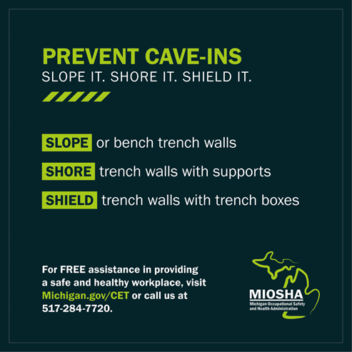 MIOSHA Trench graphic