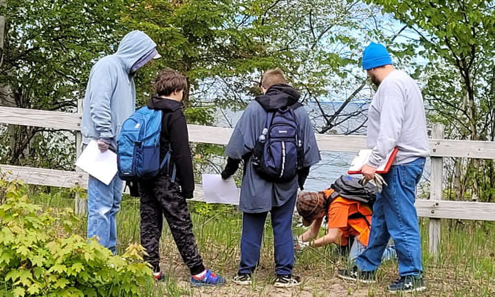 Community Day Demo Knapweed removal