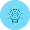 light bulb representing assessments