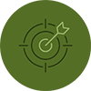 a target representing implementation