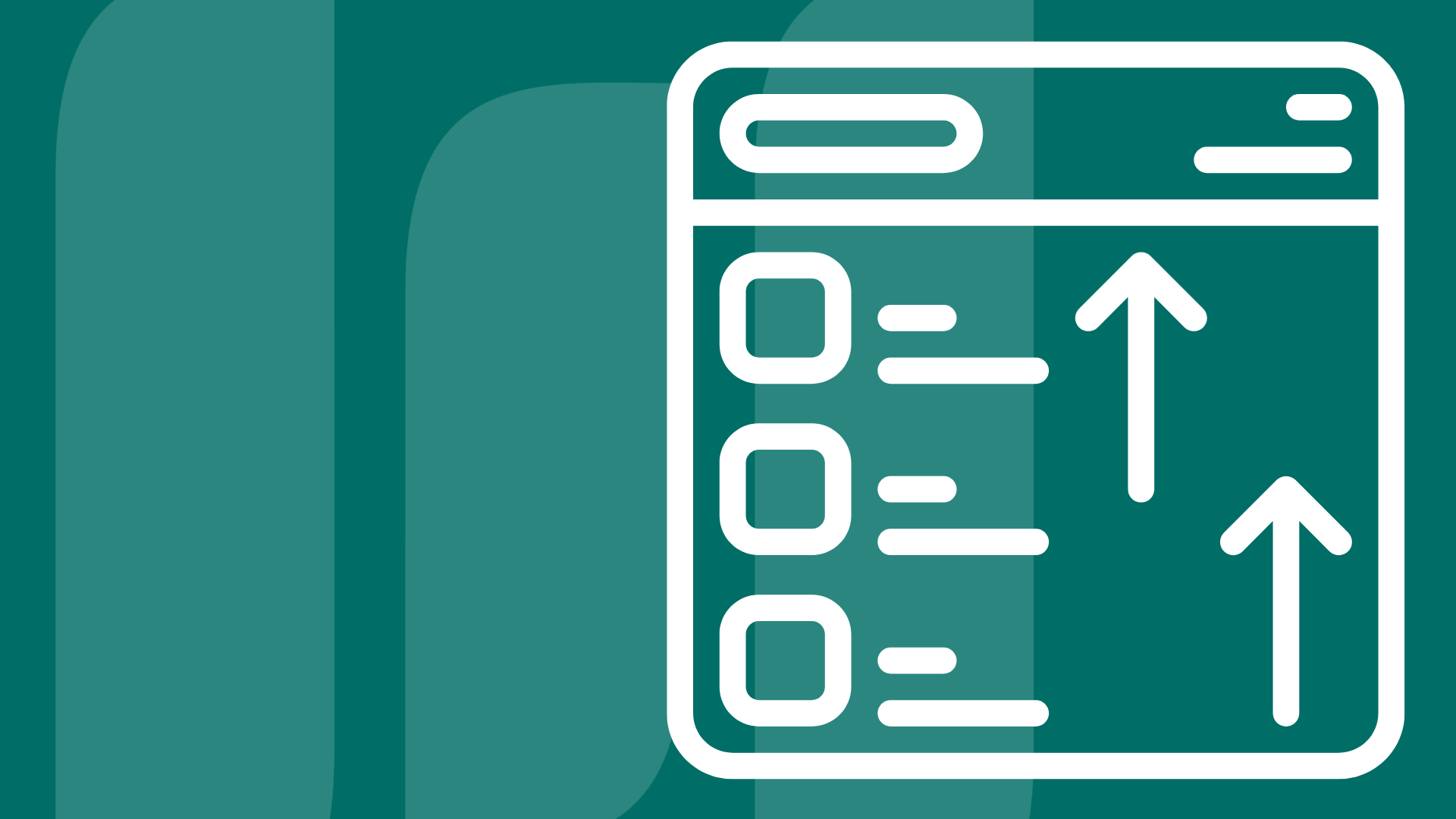 An icon of a file with upload symbols.