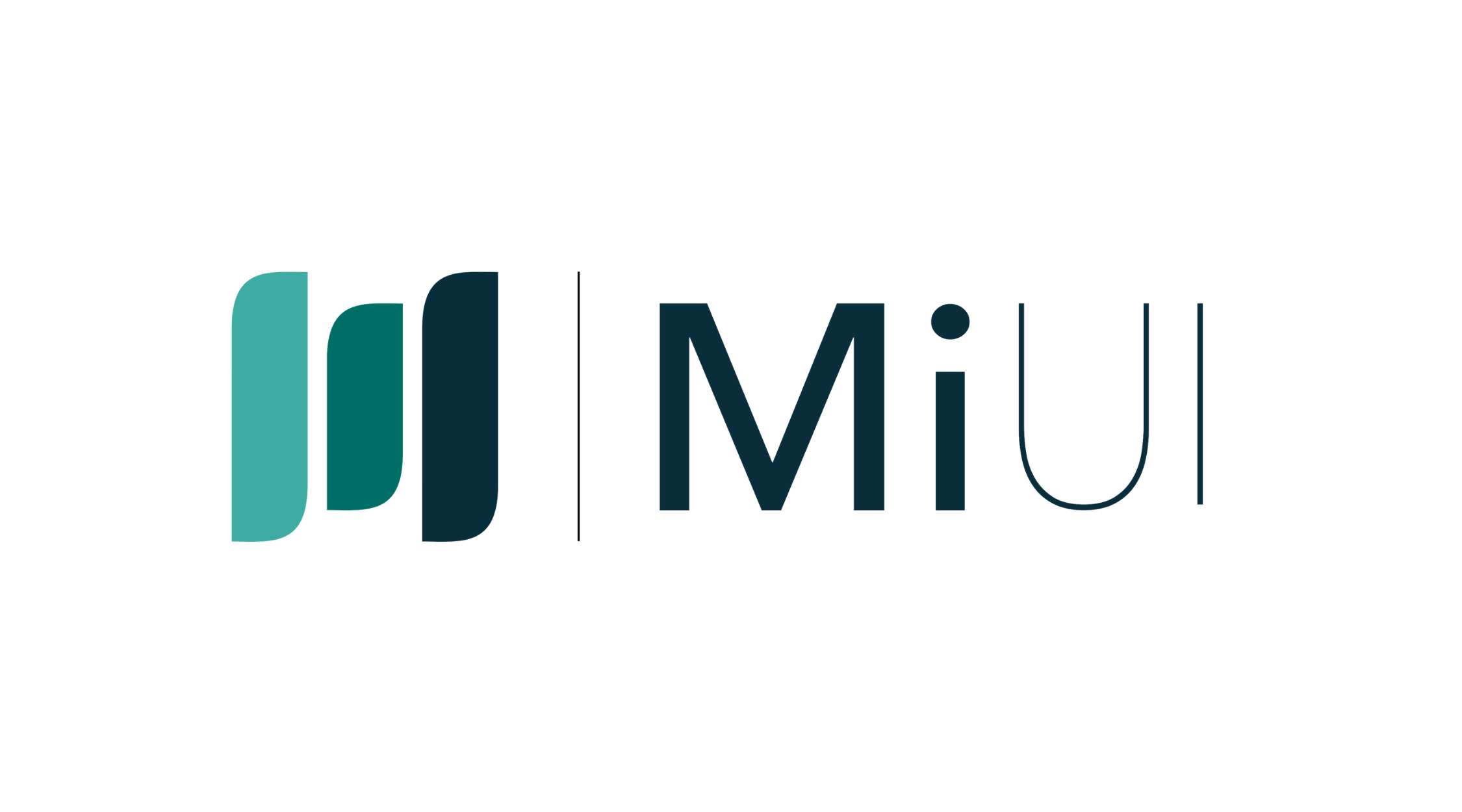 MiUI Logo with white background