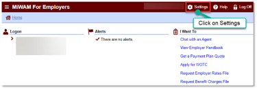 MiWAM reset password screenshot 1