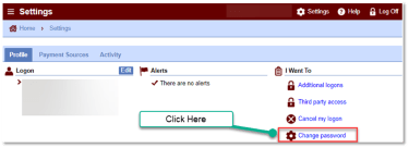 MiWAM reset password screenshot 2