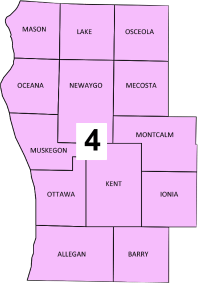 Prosperity region 4 map