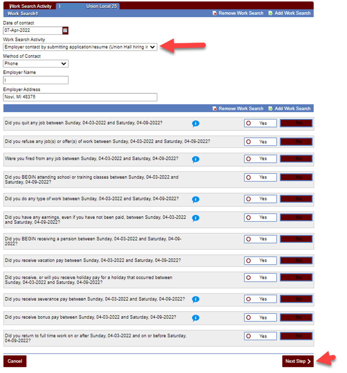 Uia Report Example LEO - Fact Sheet 175 - Fulfilling the UIA's Work Search Requirement for ...