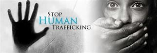 stop human trafficking image with face and hand