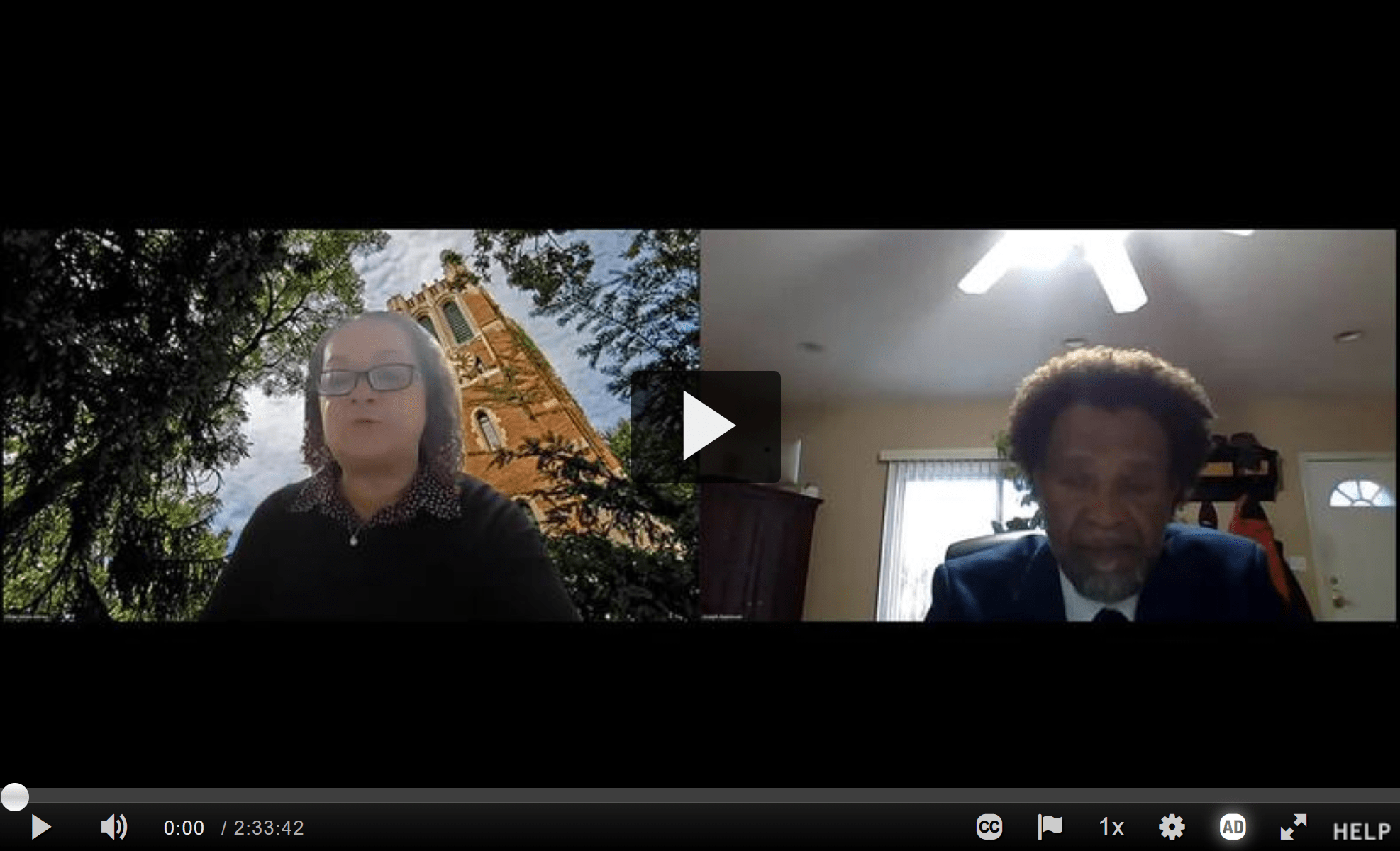 A screenshot of the virtual Equity Within the Classroom Conference hosted by Michigan State University.