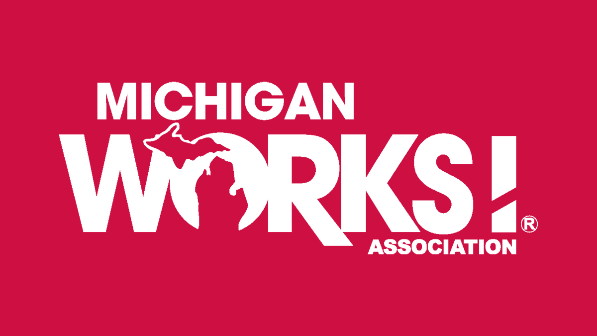 Michigan Works Association logo.