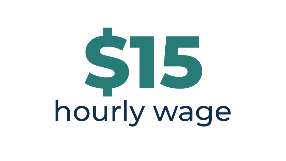 $15 per hour