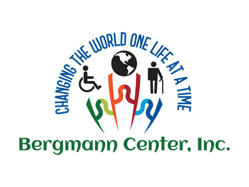Bergmann Center, Inc. Changing the World One Life at a Time logo