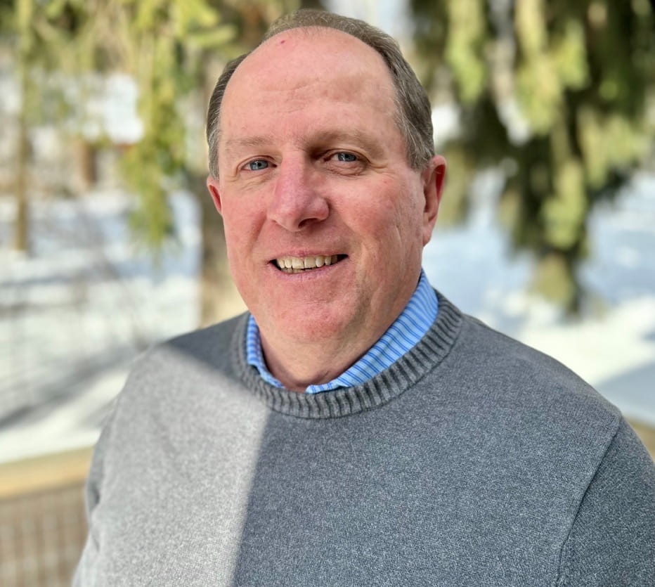 Michael Morris outside at Michigan Golf Course Association