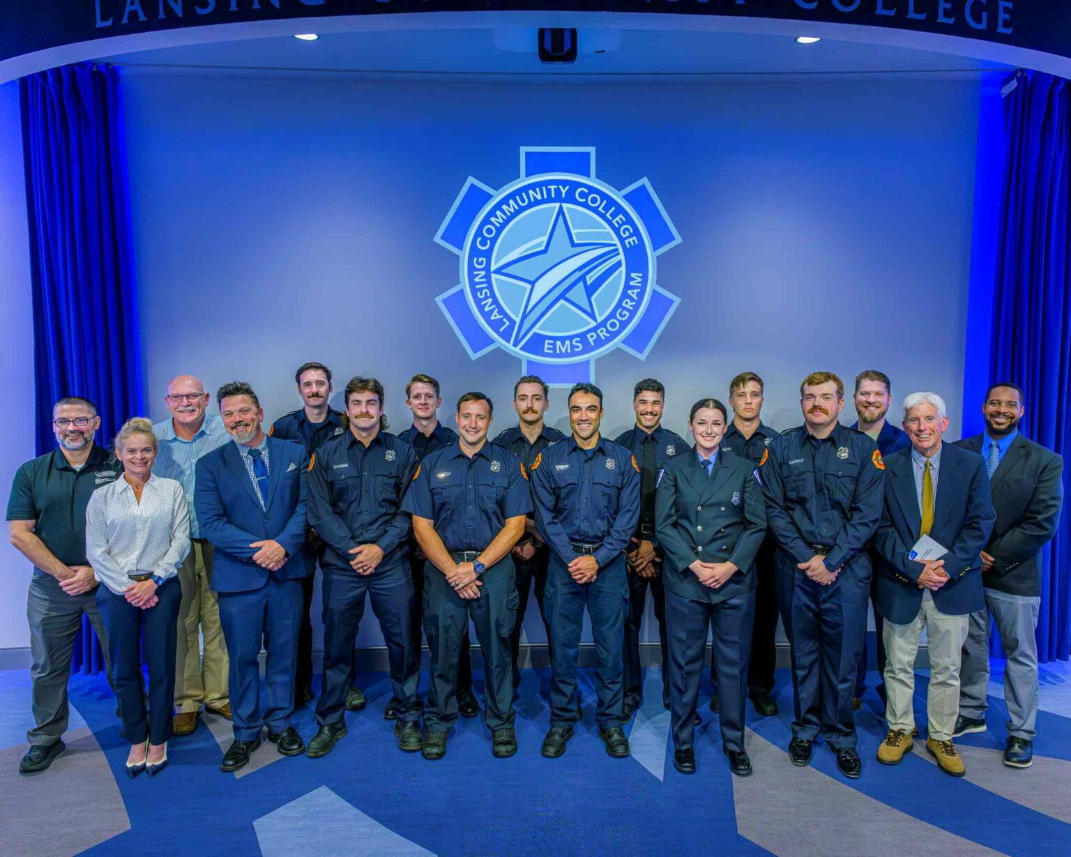 Group of emergency medicine apprenticeship graduates