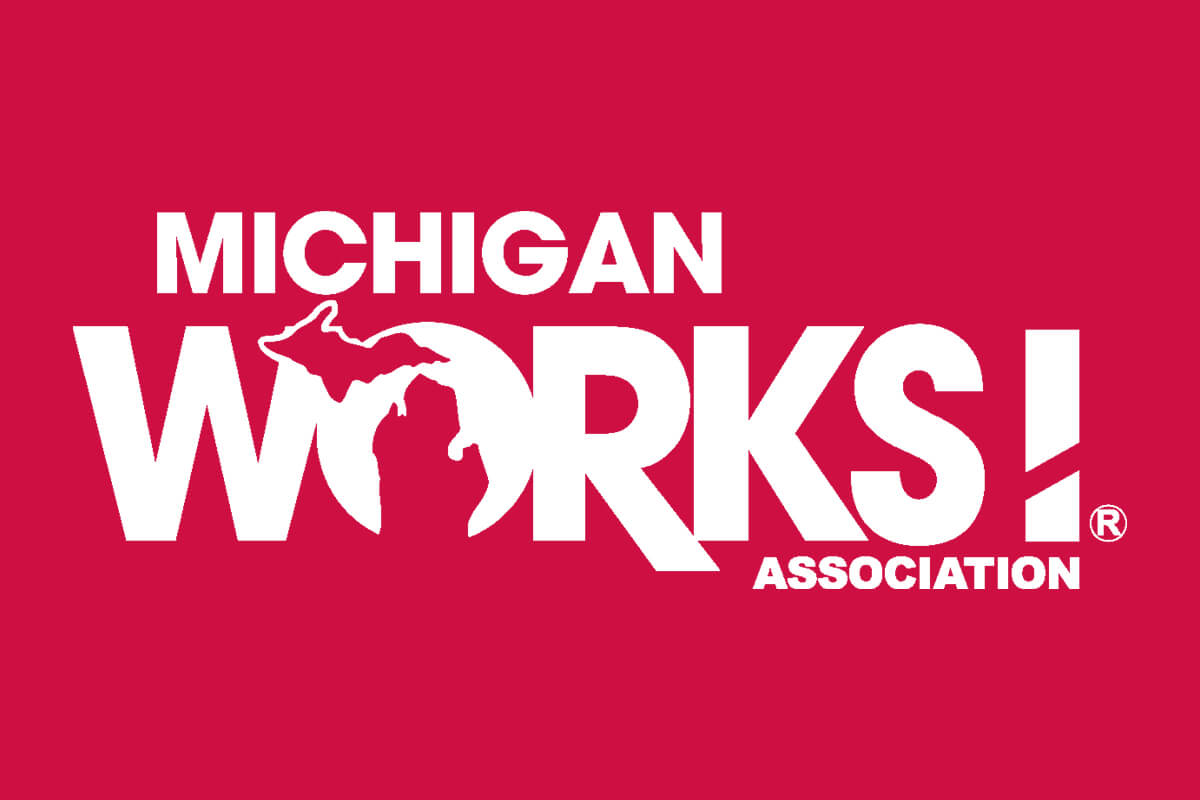 Michigan Works! Association logo.