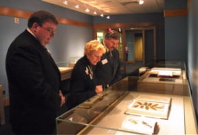 Exhibit Room Martha W. Griffiths Michigan Rare Book Room