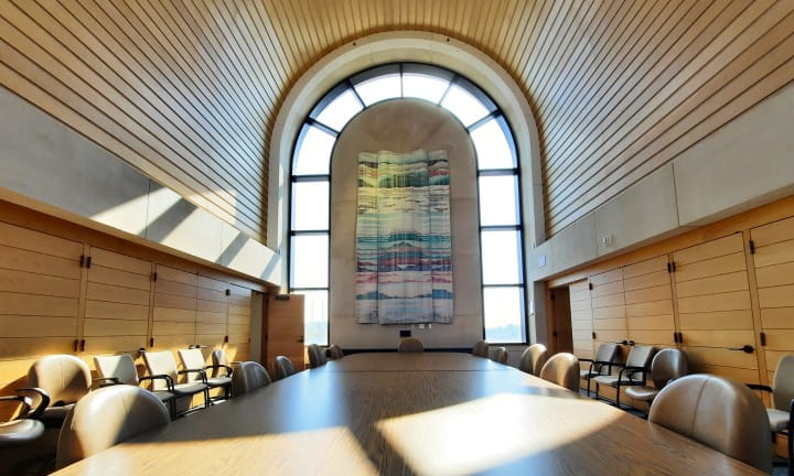 2024 Library of Michigan About Michigan Library and Historical Center Tapestries