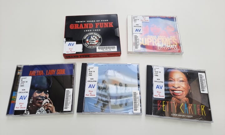 2025 Library of Michigan About Make A Gift Music Compact Discs