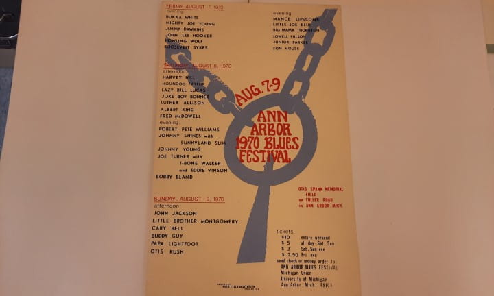 2025 Library of Michigan About Make A Gift Music Poster