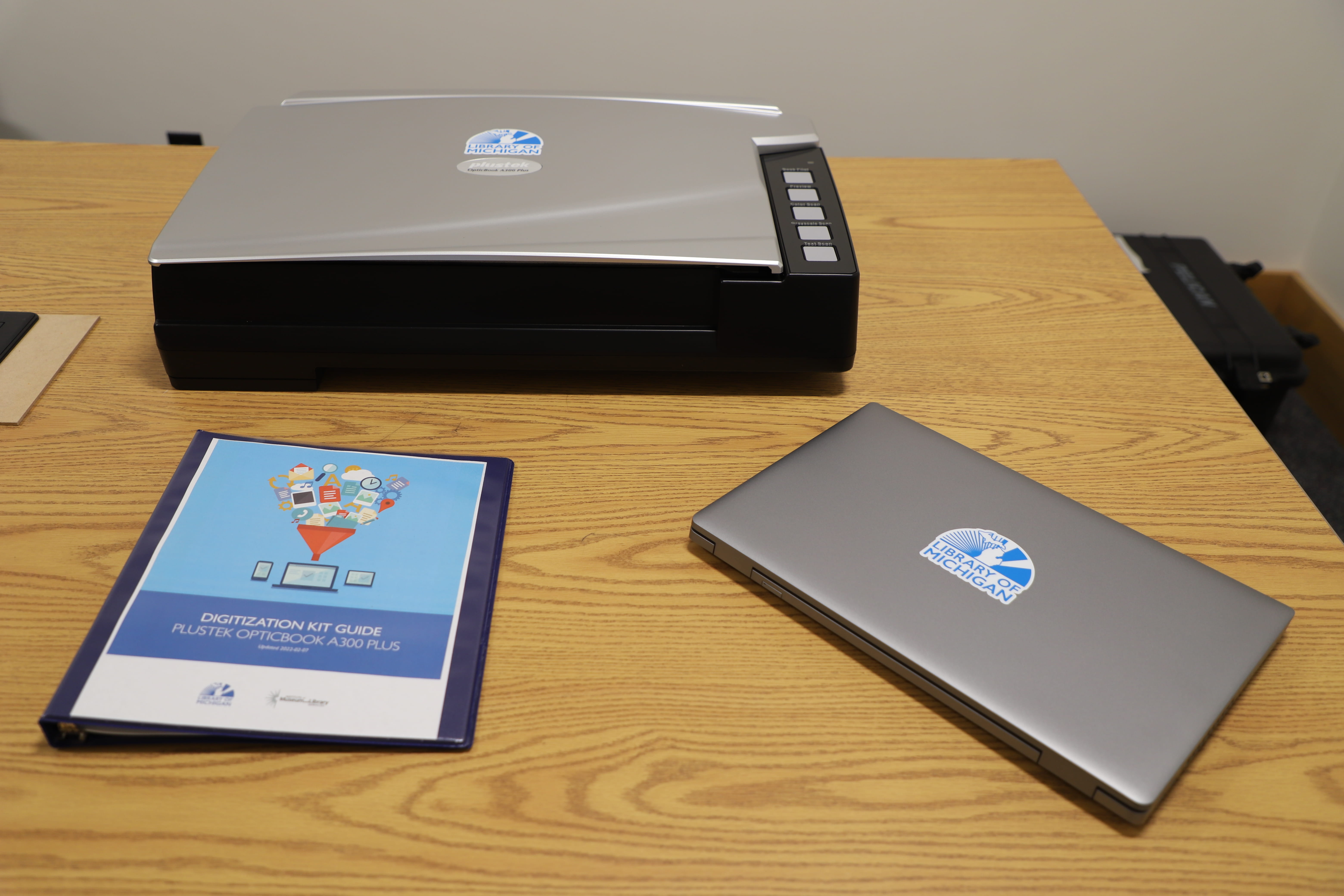 Plustek Digitization Scanner Kit