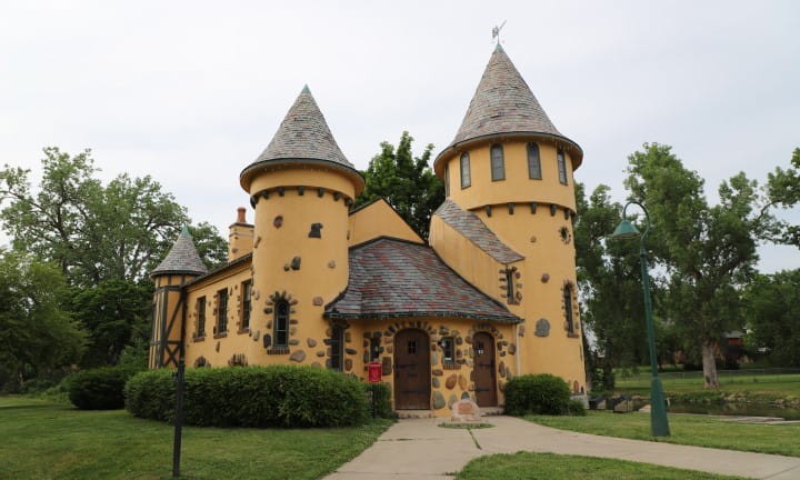 2025 Library of Michigan For Libraries Michigan Center for the Book Literary Landmarks Hero Curwood Castle