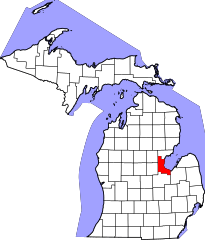 Bay County Map Link