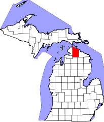 Cheboygan County Map Link