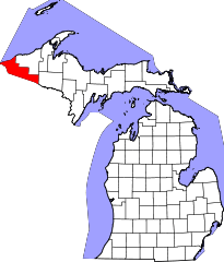 Gogebic County Map Link