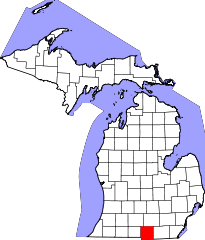 Hillsdale County Map Link
