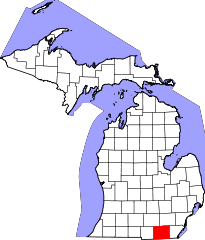 Lenawee County Map Link
