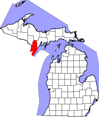 Menominee County Map Link