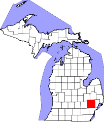 Oakland County Map Link