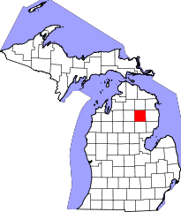 Oscoda County Map Link