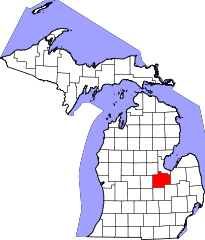 Saginaw County Map Link