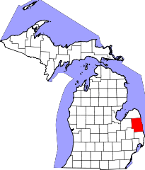 Sanilac County Map Link