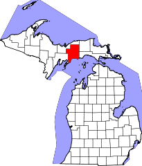 Schoolcraft County Map Link