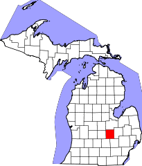 Shiawassee County Map Link