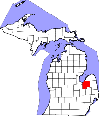 Tuscola County Map Link