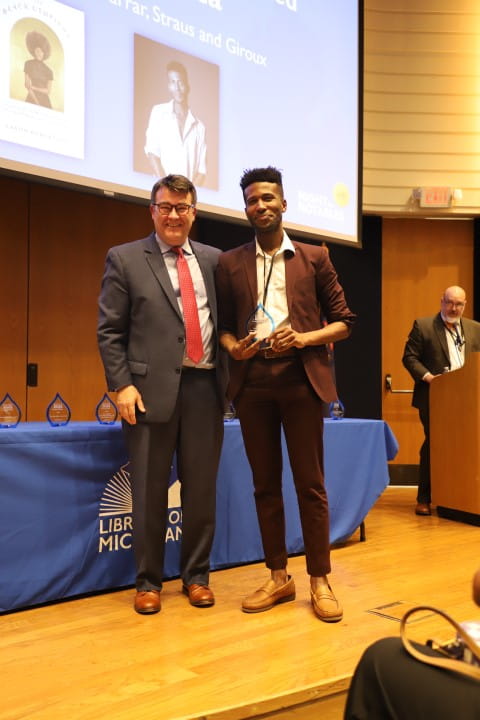 2025 Library of Michigan For Public Michigan Notable Books Night for Notables Aaron Robertson