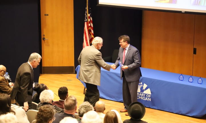 2025 Library of Michigan For Public Michigan Notable Books Night for Notables Donald Lystra