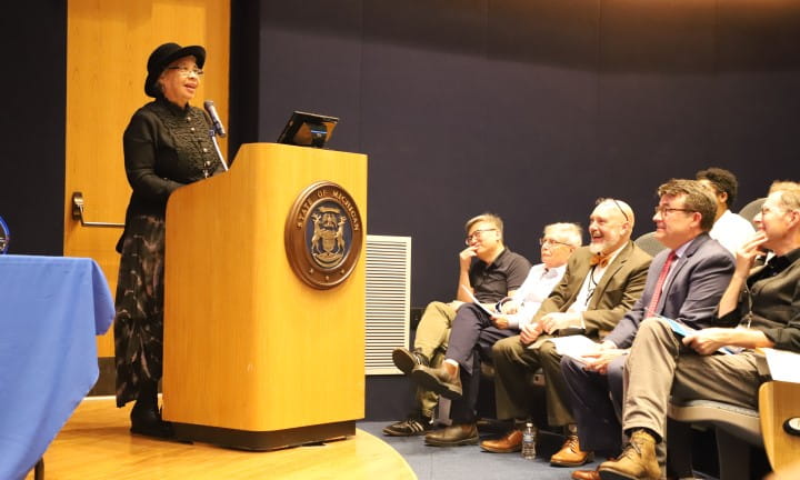 2025 Library of Michigan For Public Michigan Notable Books Night for Notables Dr. Melba Joyce Boyd