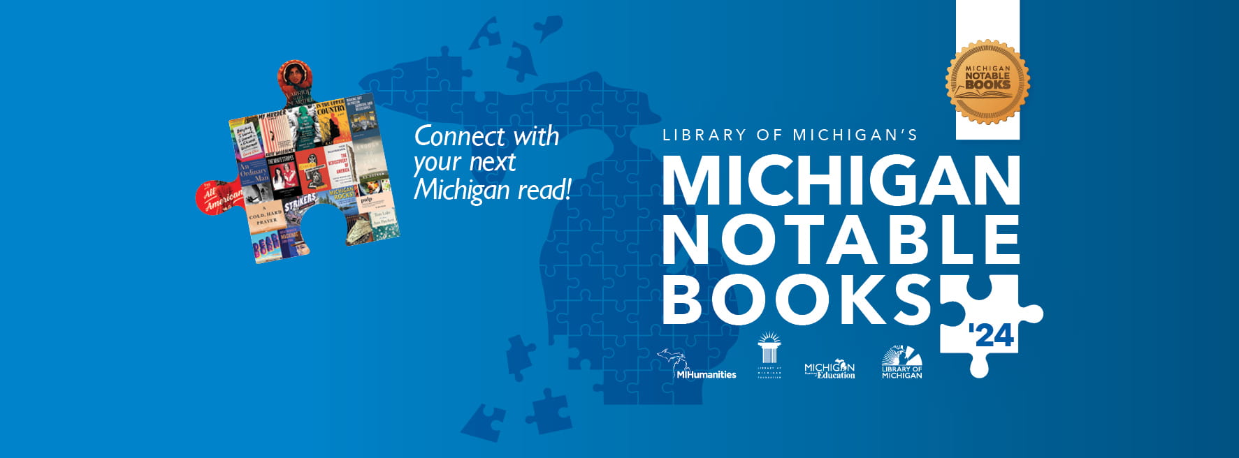Promotional Graphics for Michigan Notable Books Program