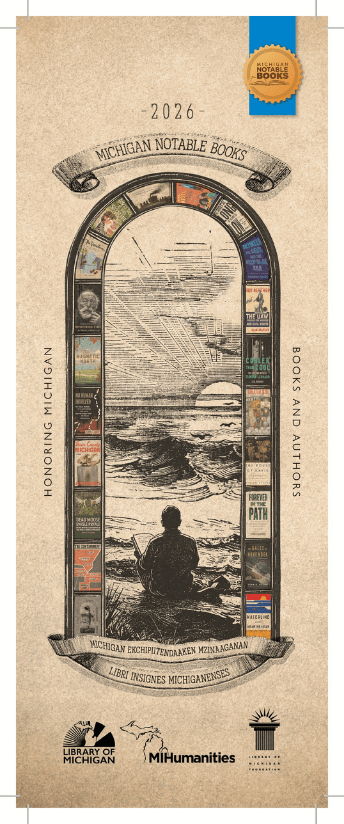 2026 Michigan Notable Books Titles Promotional Bookmarks Printer