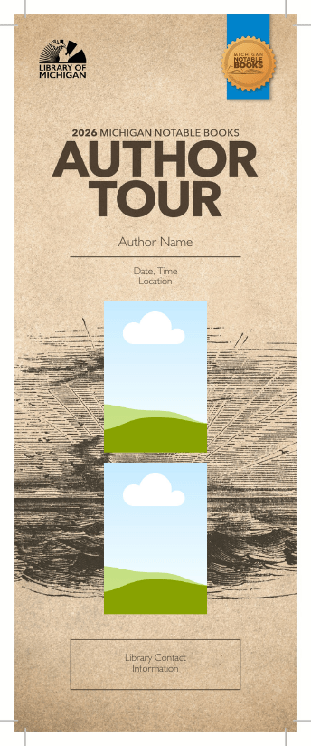 Library of Michigan 2026 Michigan Notable Books Bookmark Printer