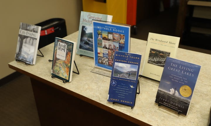 2022 Library of Michigan Michigan Notable Books Promotional Graphics