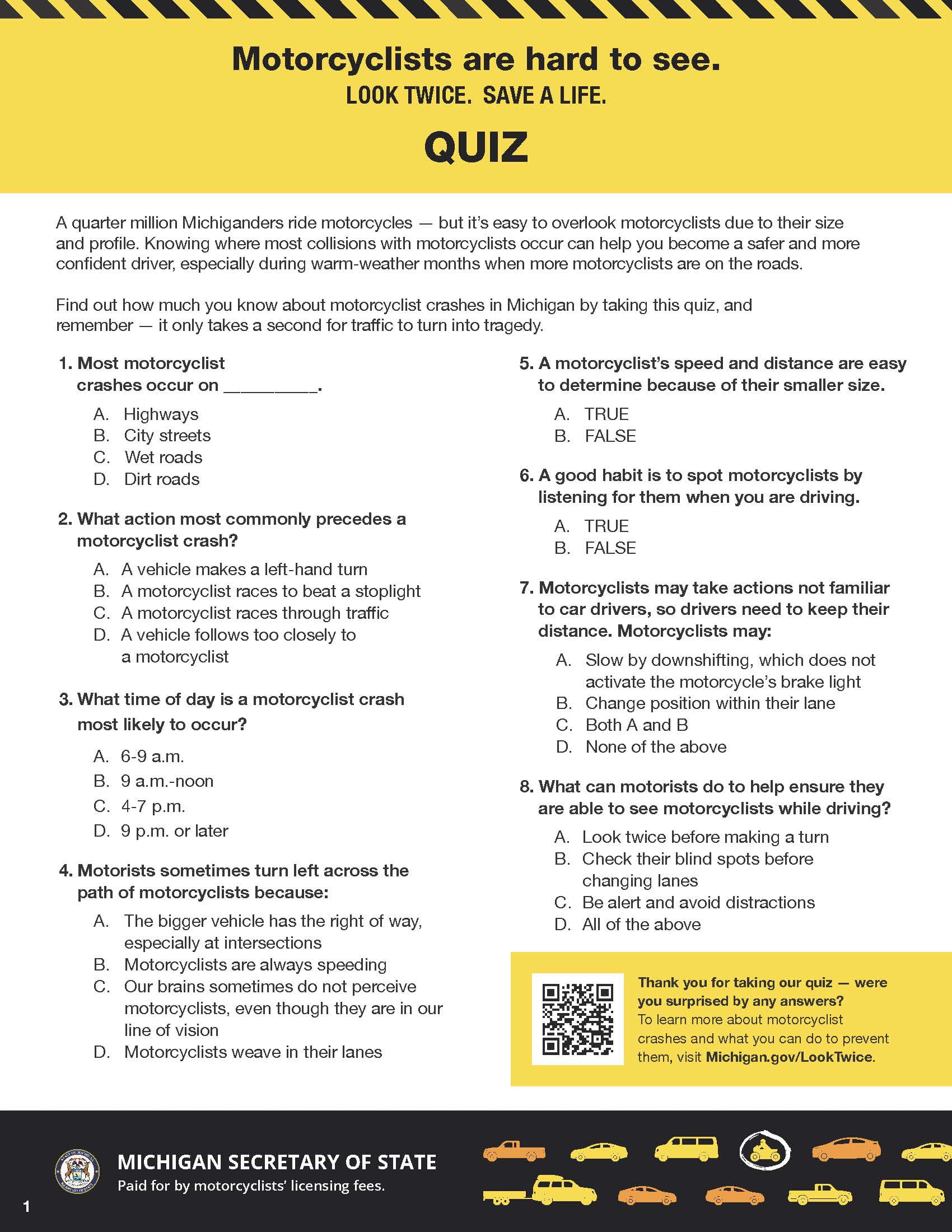 Look Twice quiz
