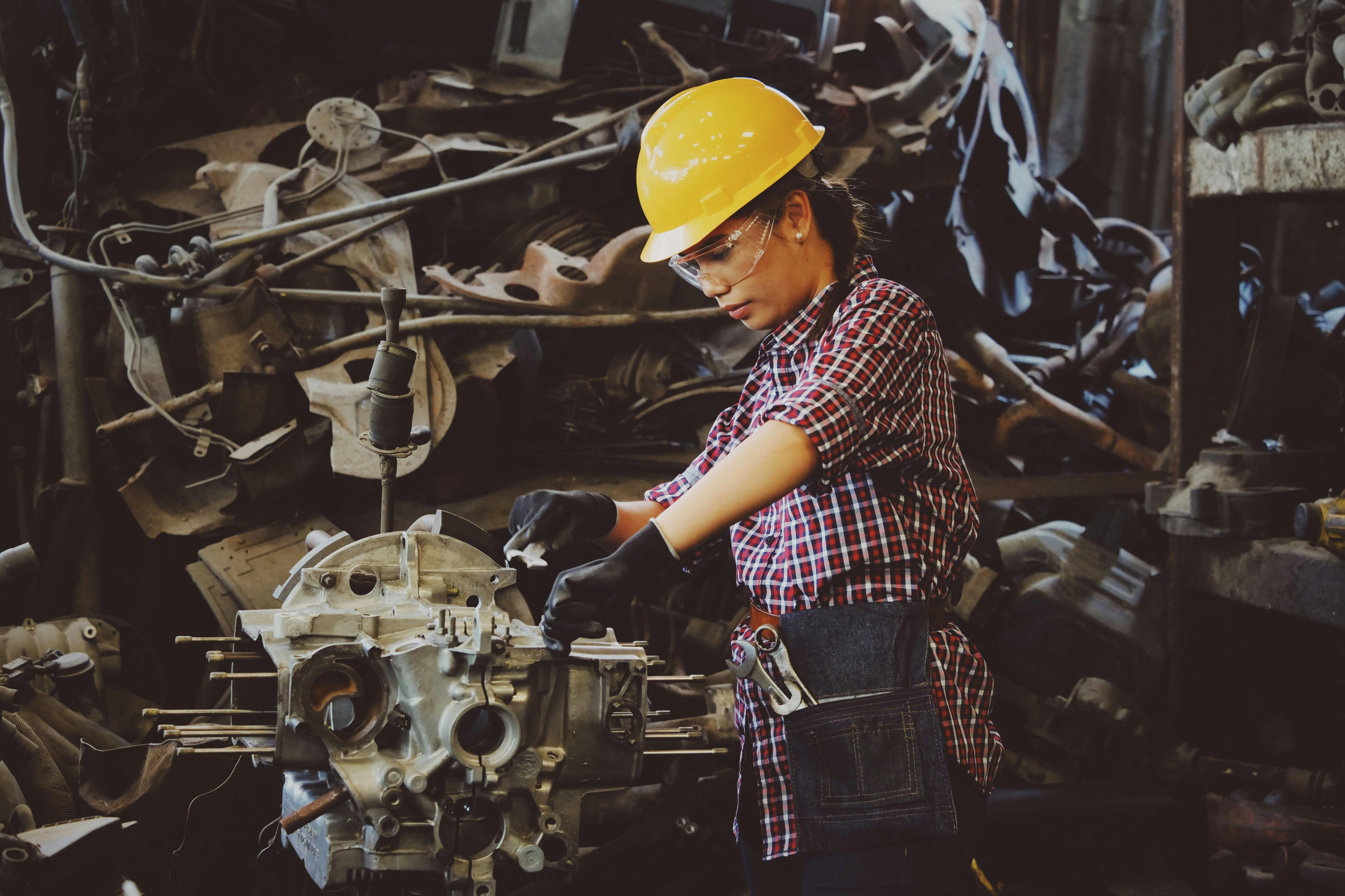 A Registered Apprentice at work.